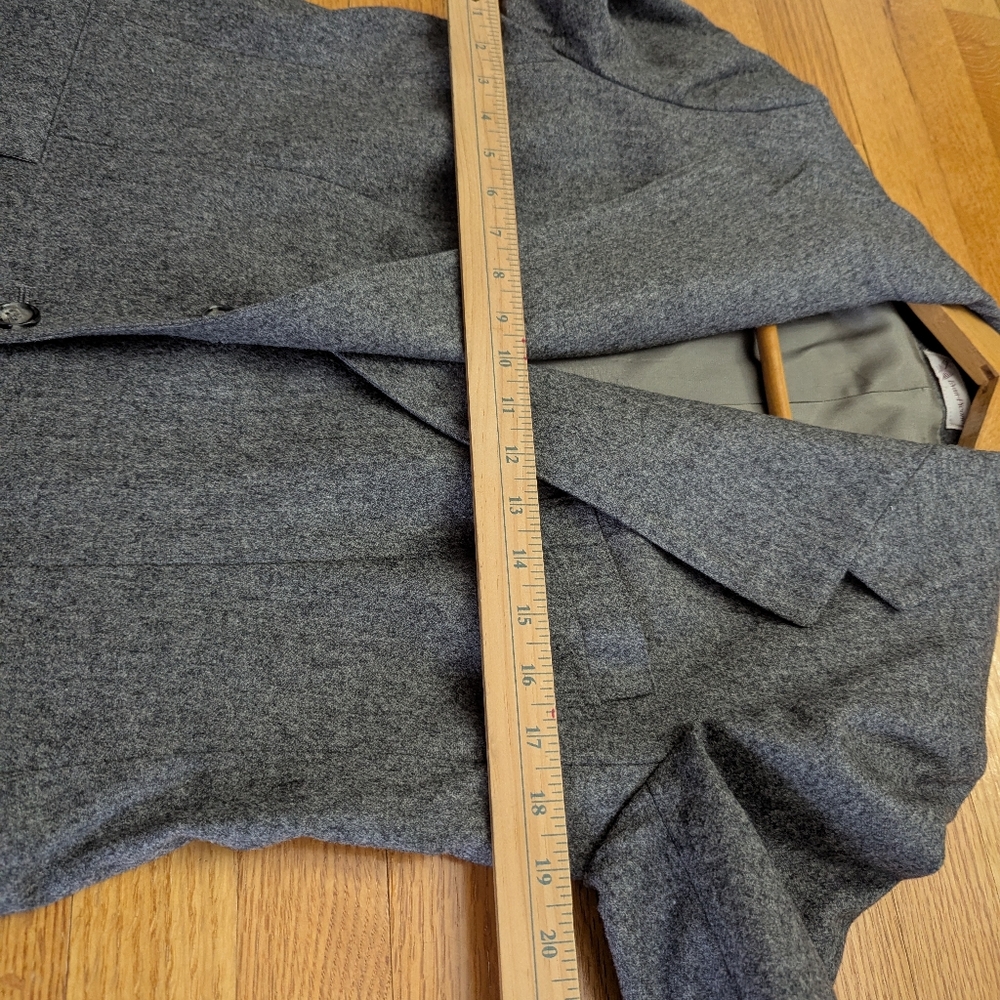 Evan Picone Beautiful Wool Blazer Women's M-L? Vintage Two Button Jacket - Picture 11 of 16